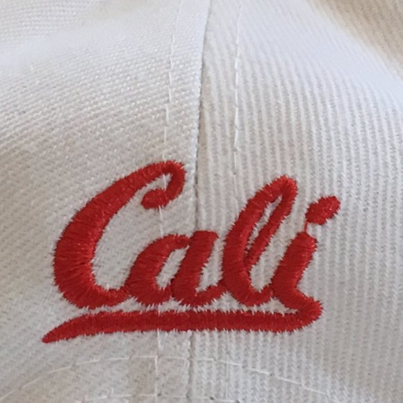 New California Republic Snapback Hat Red/White - Picture 5 of 5